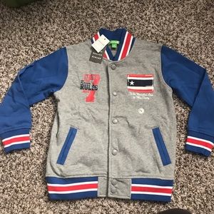 NWT cute baseball jacket